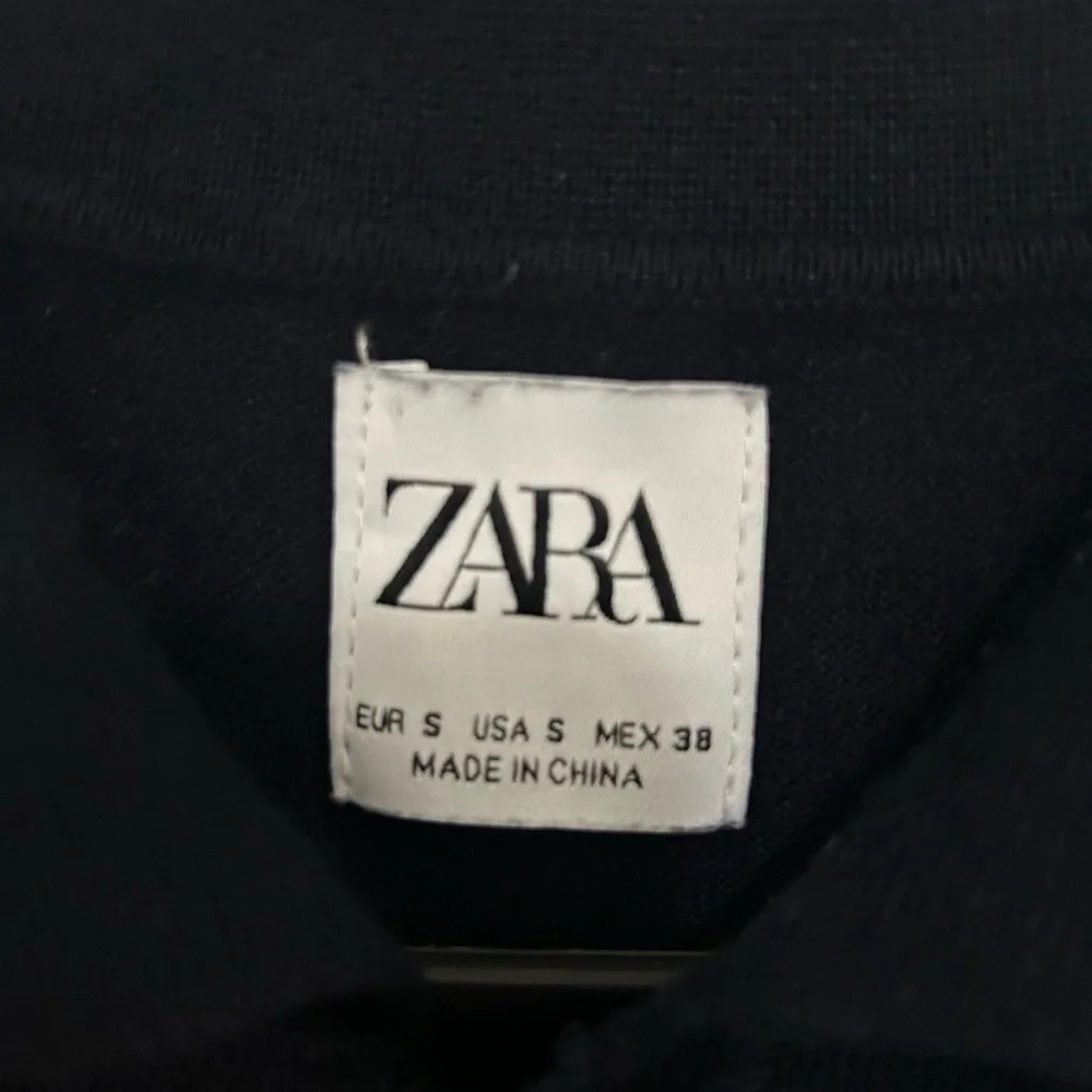 Zara Midnight Blue Polo Shirt - Picture 4 of 4